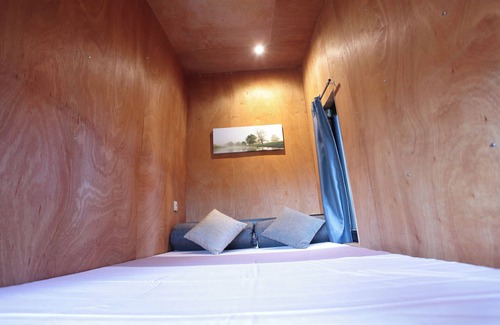 Noues de Sienne Hotel | BUNGALOW TERRACE (3pers) with private hot TUB - Forest stopover