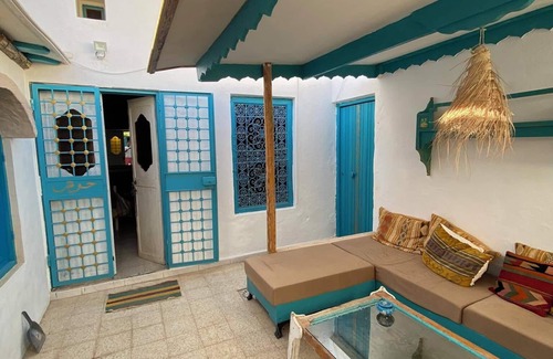 Djerba Midun House | Bungalow with entrance and private garden, swimming pool, car parking, terrace, etc.