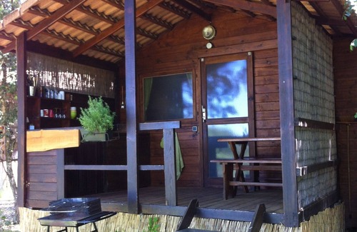 Petreto-Bicchisano House | Bungalows surrounded by nature, natural swimming pool and organic garden