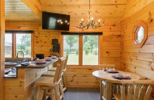 Asheville Cabin | Burt is a cozy log cabin