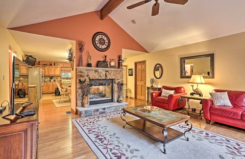 Pocono Mountain Lake House | Bushkill Beauty-HotTub, Firepit, Lake, Outdoor Pool