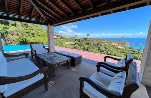 Joao Fernandes House | Buzios, casa inteira de frente para o mar em Joao Fernandes, fabulosa, a melhor vista, Mansão Bella Vista