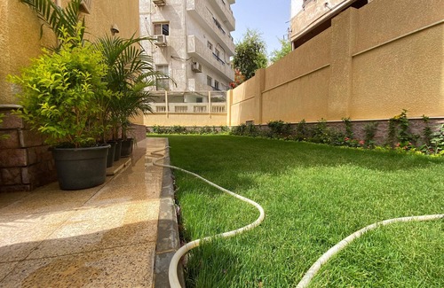 Maadi Apartment | By Regypt Wide Garden With New Finishing.