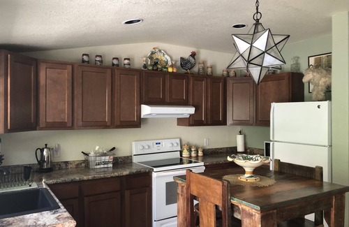 Hot Springs Cottage | C&D's Cottage pet friendly-pet fee for pets-double fee if pet is snuck in.