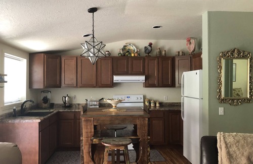 Hot Springs Cottage | C&D's Cottage pet friendly-pet fee for pets-double fee if pet is snuck in.