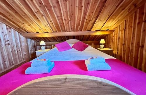 Nuisement-sur-Coole House | C Les rondins nature gîte 8 personnes avec jardin
