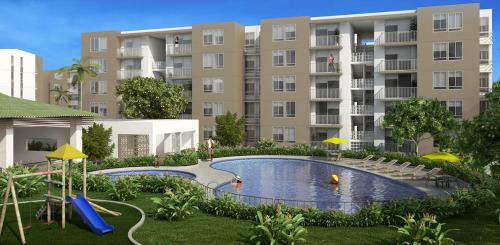 Valledupar Apartment | CAÑAHUATE, Apartamento con aire acondicionado y piscina