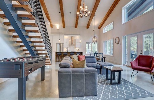 Stanstead Township Ski Chalet | Access to Lake Memphremagog - Spa - Canopé
