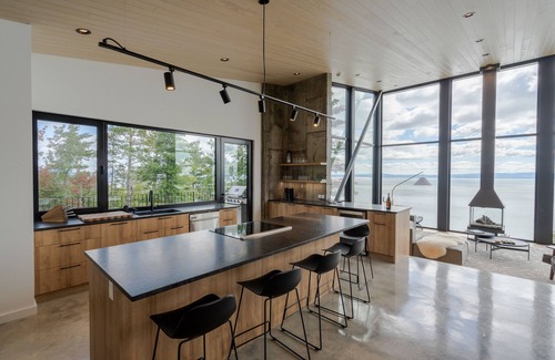Petite-Riviere-Saint-Francois Ski Chalet | Onyxsurlefleuve - Luxury chalet