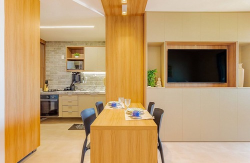 Caminho das Arvores Apartment | CA02 Cozy Apartment 500 m from Salvador Shopping