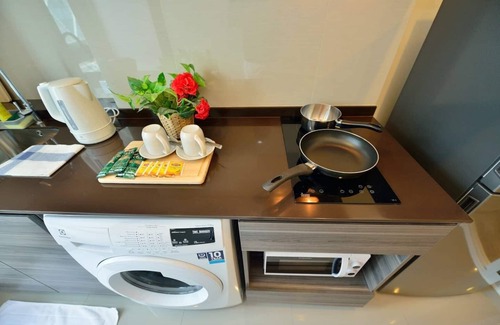 Sanam Pao Condo | [CA1.2] 1BR NYC LOFT @ BTS AREE, Bangkok