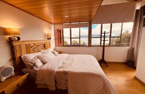 Aquitania House | Cabaña Valle De La Laguna, jacuzzi y vista al Lago