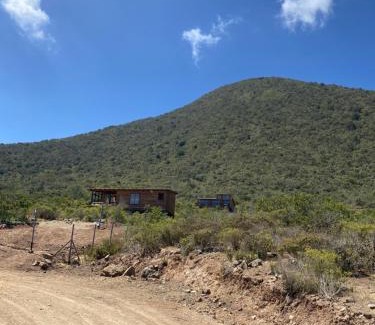 Los Vilos House | Cabaña Zen Camino al cristal con la mejor vista desde lo alto a bahía de Pichidangui