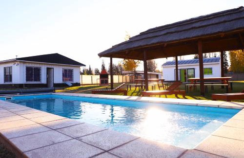 Las Compuertas Ski Chalet | Cabañas Willy Azul con pileta climatizada y parque en Mendoza