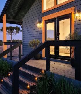 Cambara do Sul Ski Chalet | Cabana Alpaca - Hidro, Lareira e Privacidade