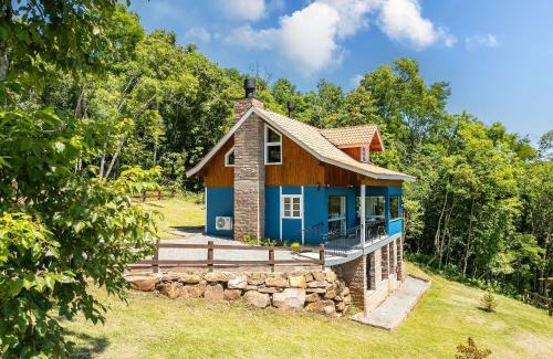 Nova Petropolis House | Cabana Blaue Hütte Vila Germânica by Achei