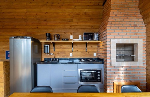 Anitapolis Apartment | Cabana c/vista e jacuzzi Serra Catarinense VST025