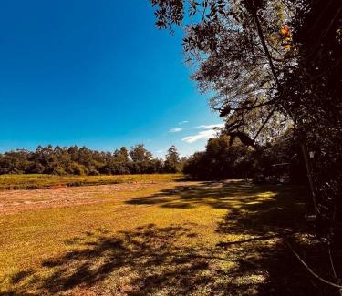 Santa Cruz do Sul Villa | Cabana de teto de vidro