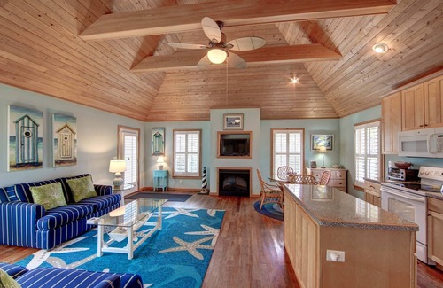 Ocracoke Condo | Cabana III: Perfect getaway for two that offers a shared pool.