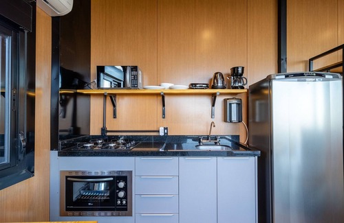 Anitapolis Apartment | Cabana jacuzzi e vista montanhas VST031