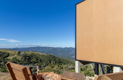 Anitapolis Apartment | Cabana jacuzzi e vista na serra VST036