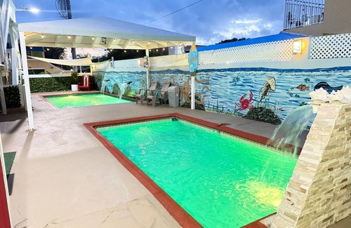 Montalva Apartment | Cabanas Playa Santa/Apto.D/Billar/Piscinas/Barbacoa/Renovable Energy