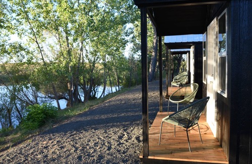 Harvard RV Rental | Cabin 1 | Rural Oasis on Pond with Panoramic Views
