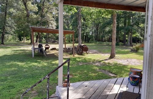 Zavalla Cabin | Cabin #2 at Monterrey Park an Boat Launch area on Lake Sam Rayburn