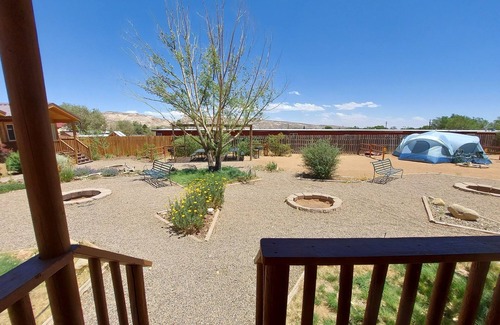 Escalante Cabin | Cabin 2 - 'The Ruess' - Dry Camping Cabin