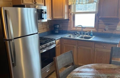 Gaylord House | Cabin 2400 - Large Log Cabin inside Private Resort