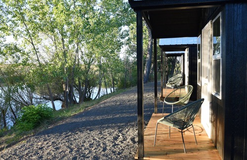Harvard RV Rental | Cabin 3 | Rural Oasis on Pond with Panoramic Views