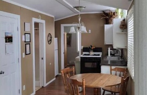Chetek Apartment | Cabin 5 - One bedroom lakefront cabin with dock.