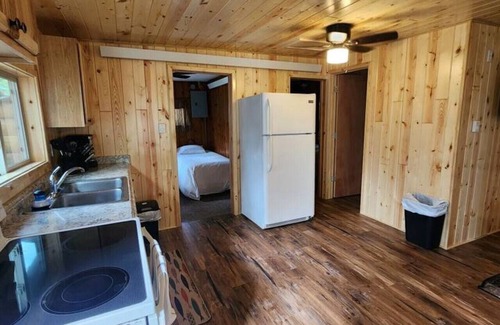 Deer River Cabin | Cabin 8 - A newly remodeled with shaded deck on the lakeshore