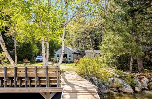 Franklin House | Cabin and Canvas Lakefront Retreat family beach 1dog fire pit
