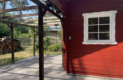 Mellensee Cabin | Cabin 'Ferienhaus Am Mellensee 2' with Private Terrace and Private Garden