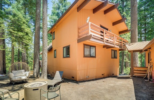 Camp Connell Cottage | Cabin Getaway Near Big Trees Park: Game Room, Deck