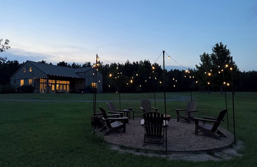 Cherokee County Cabin | Cabin: Hot Tub, Private Pond, Firepit & Scenic Views