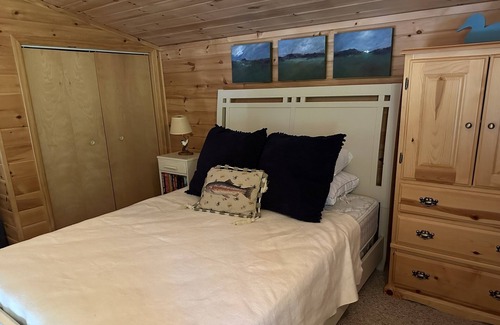 Webster Cabin | Cabin near Voyager Village - Private lakefront great for all outdoor activities!
