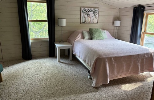 Webster Cabin | Cabin near Voyager Village - Private lakefront great for all outdoor activities!