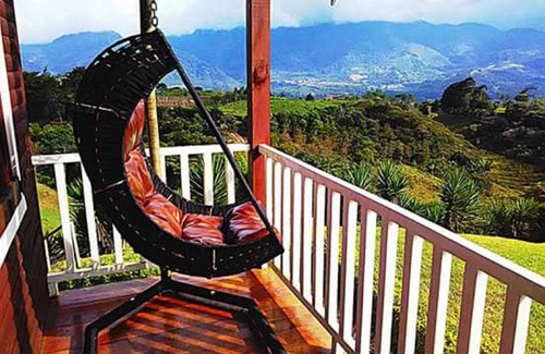 Santiago Cabin | Cabin on 1.5 acre property just for you. Relaxing. Spectacular view.