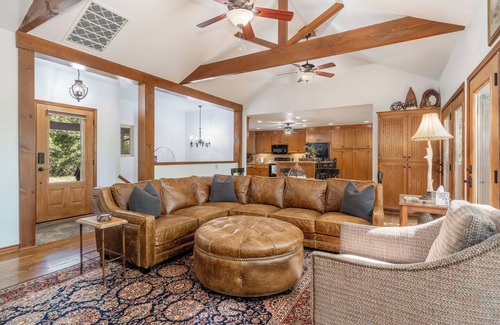 Bixby Cabin | Cabin on 160 Acres - Stocked Ponds, Firepit, Trails - Just 30 minutes from Tulsa