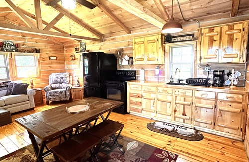 Laketon Cabin | Cabin on 22 Acres near Eel River: Sleeps 4, Trails, Nature, Fishing!