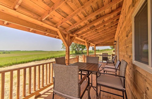 Blanchardville House | Cabin on 35-Acre Farm in Blanchardville with Trails!