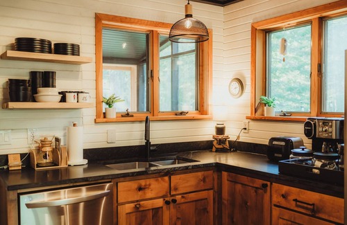 Grand Marais Cabin | Cabin retreat nestled in the woods above Lake Superior. Close to GM AND Lutsen.