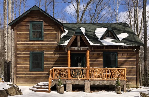 Beech Mountain Cabin | Cabin Retreat! Peaceful, Dog Friendly, Seasonal Views!