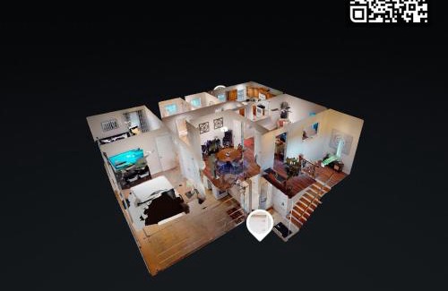 Cartersville House | Cabin Style & Cozy Back Deck Near LakePoint PBR