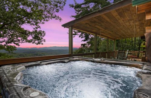 Morganton House | Cabin Sweet Cabin Sleeps 6 Hot Tub Foosball