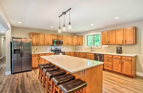 Balsam Lake Cabin | Cabin w/Dock & Porch Across from Balsam Lake