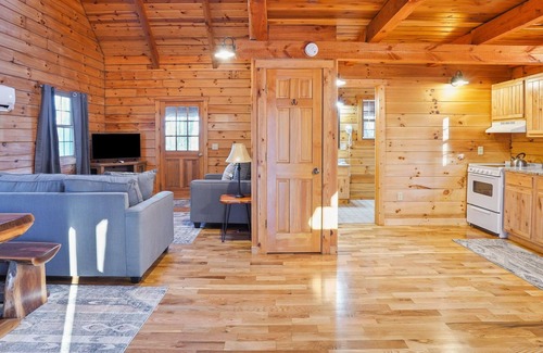 New Plymouth Cabin | Cabin w/Hot Tub and Fire Pit