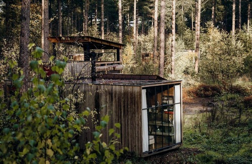 Maaseik House | Cabin with covered terrace at a height of 3.5 metres